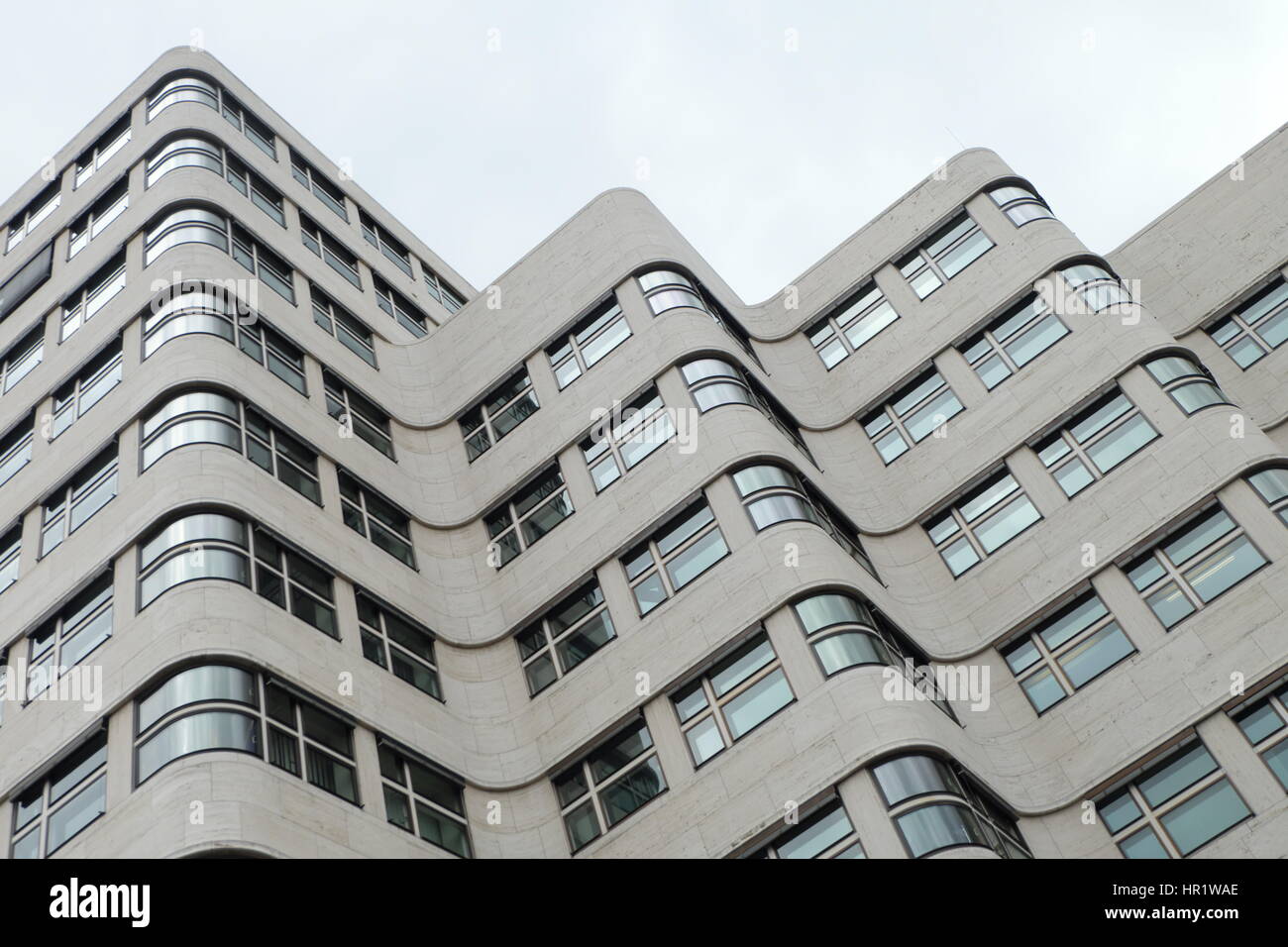 Shell-Haus, Shell-Haus, Berlin, klassische moderne, Design 1929, Architekt Emil Fahrenkamp, Emil, 1932 abgeschlossen. Stockfoto