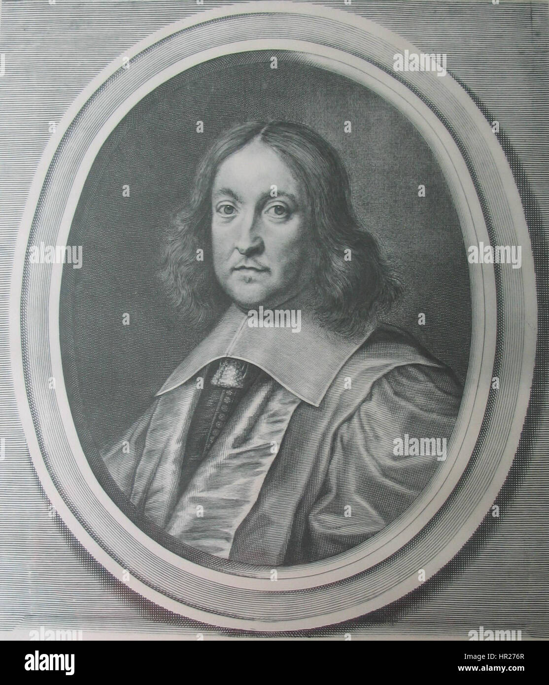 Pierre de Fermat (F. Poilly) Stockfoto