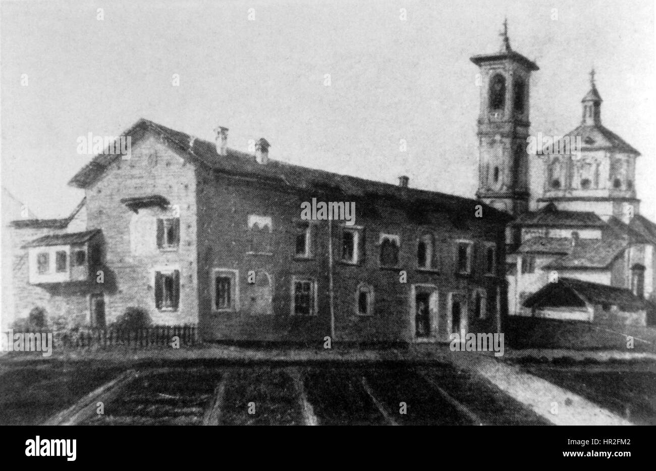 Palazzo Leone da Perego Pirovano (Legnano) Stockfoto