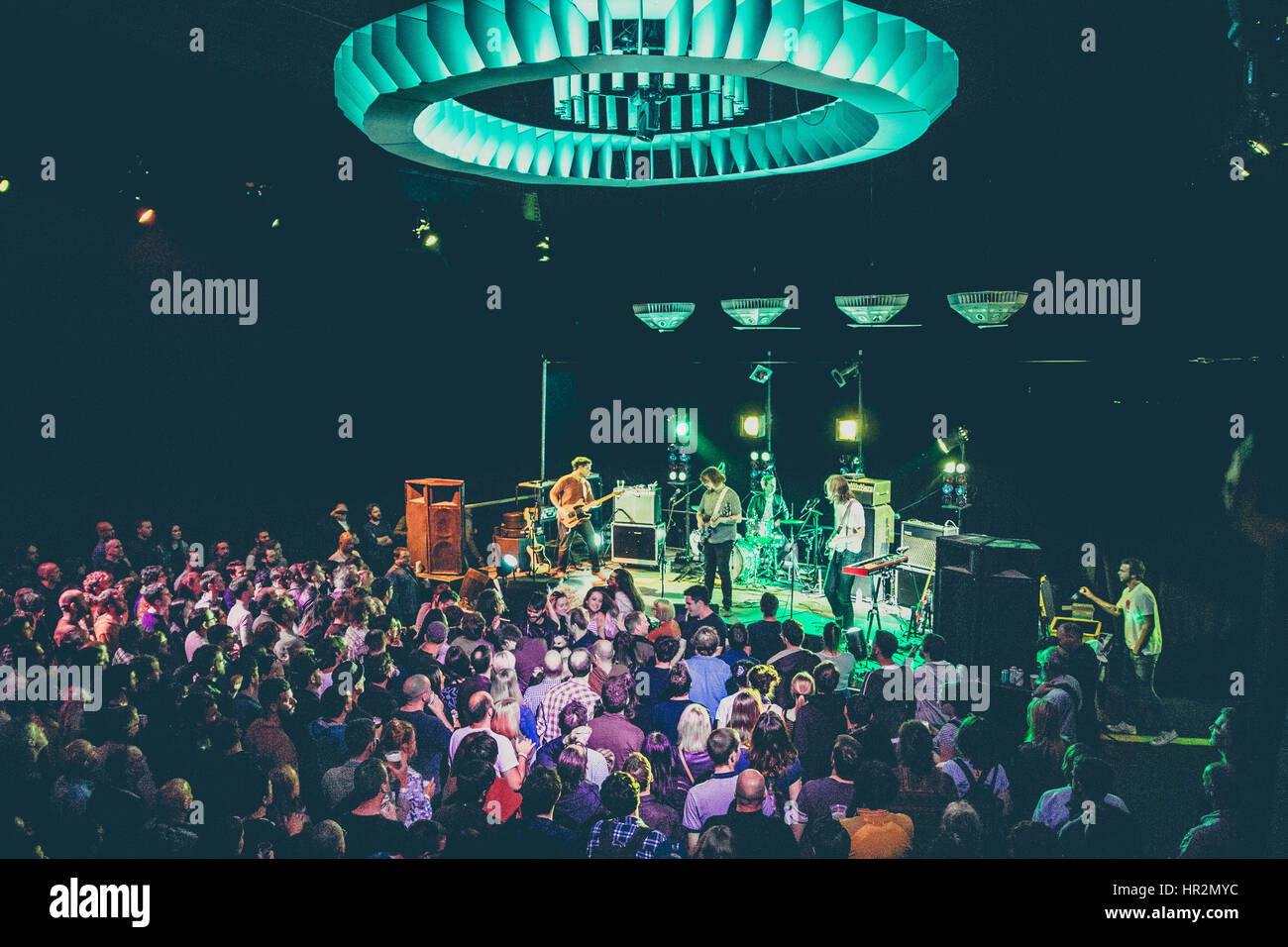 Parquet Courts Live In Liverpool Stockfoto