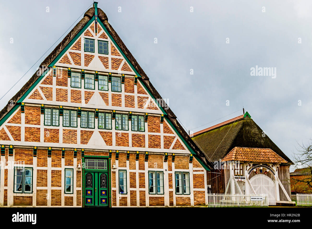 Häuser in Jork, Altes Land; Häuser in Jork, Niedersachsen