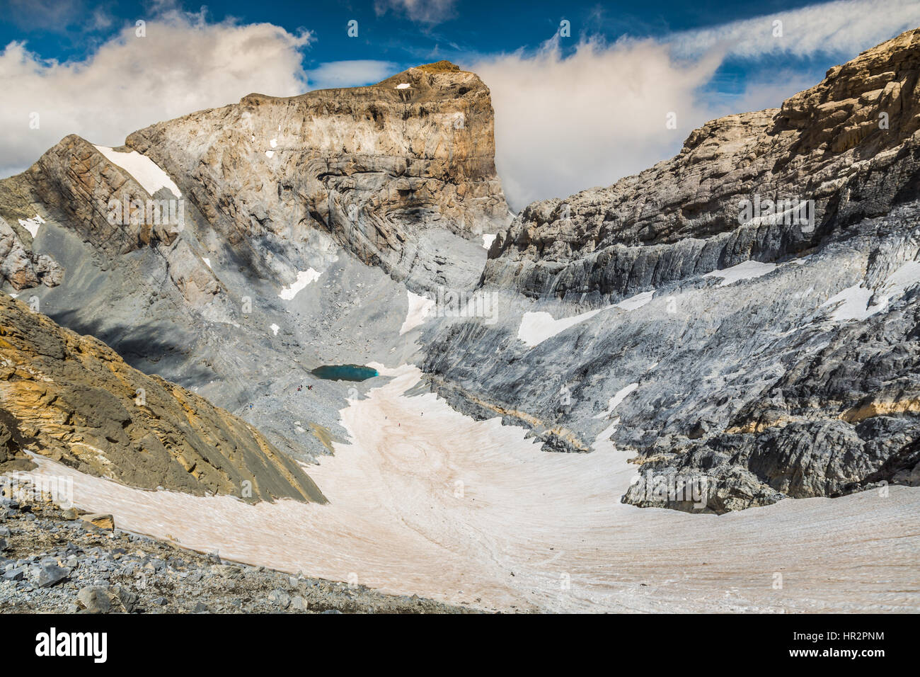 Schöne Berglandschaft in Pyrenäen, Spanien Stockfoto