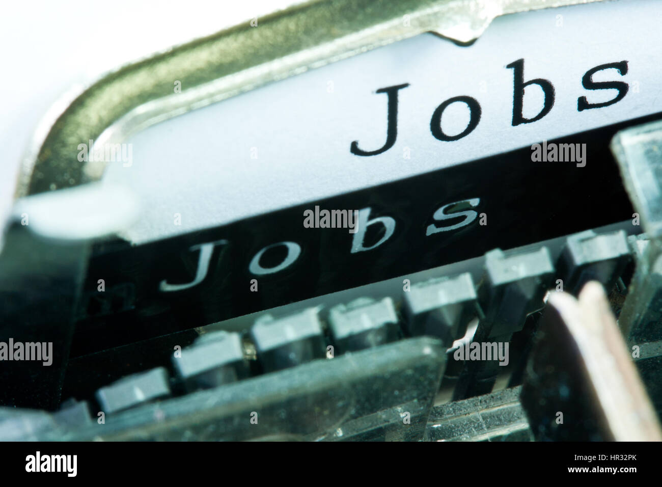 Jobs Stockfoto
