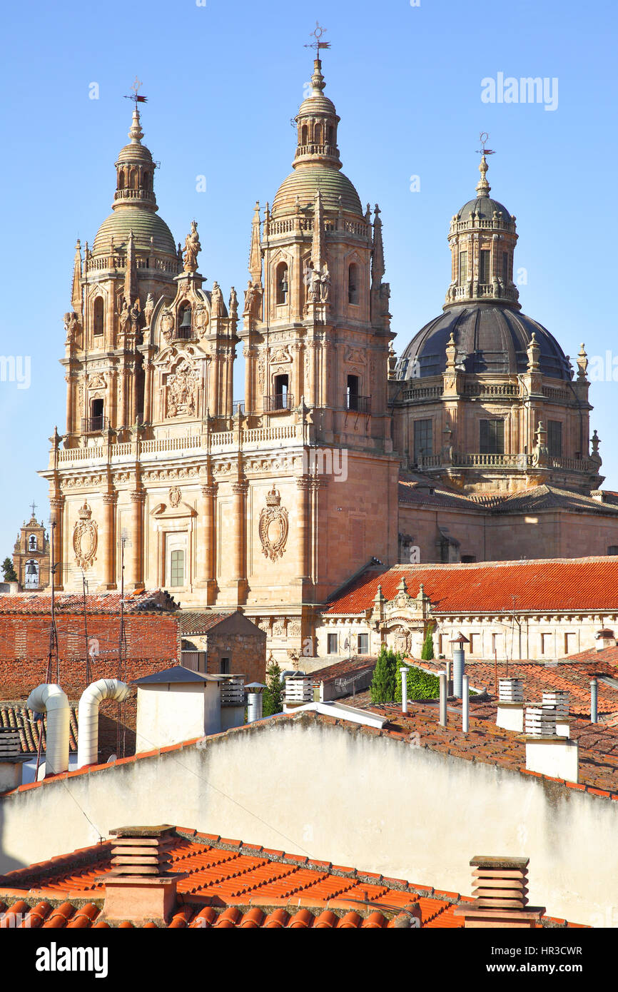 Iglesia De La Clerecia in Salamanca, Region Castilla y León, Spanien Stockfoto