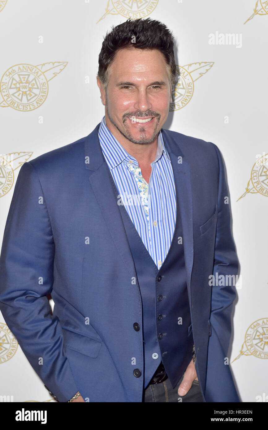 Beverly Hills, Kalifornien. 24. Februar 2017. Don Diamont besucht die 54. Annual International Cinematographers Guild Publizisten Awards im Beverly Hilton Hotel am 24. Februar 2017 in Beverly Hills, Kalifornien. | Nutzung weltweit Credit: Dpa/Alamy Live-Nachrichten Stockfoto