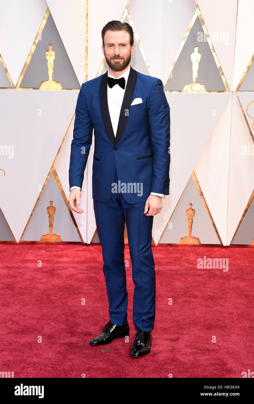 Hollywood, Kalifornien, USA. 26. Februar 2017. CHRIS EVANS beim roten Teppich Ankünfte für die 89. Academy Awards. Bildnachweis: Lisa O'Connor/ZUMA Draht/Alamy Live-Nachrichten Stockfoto