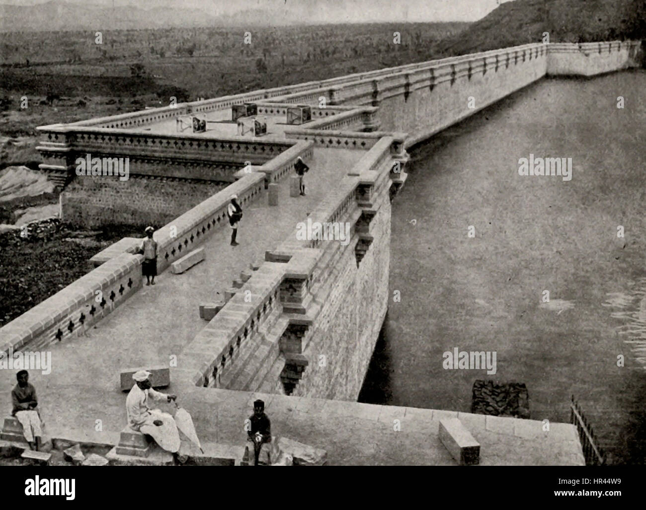 Der Marikanave-Damm in Mysore, Indien Stockfoto