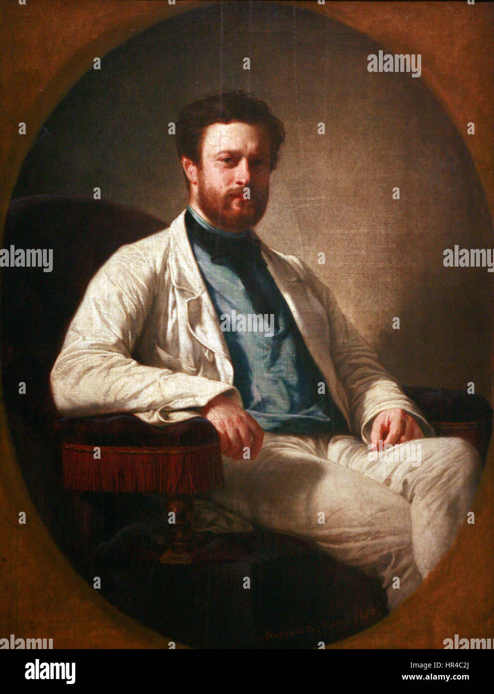 Porträt von Edmond über mg 0112 Stockfoto