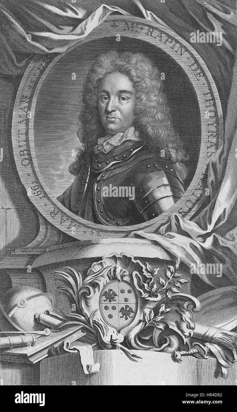 Paul de Rapin de Thoyras, John und Paul Knapton, 1743 Stockfoto