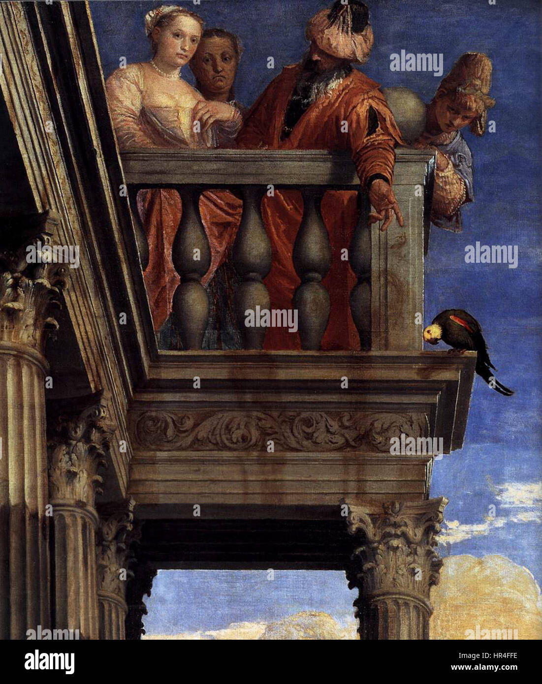 Paolo Veronese - fest in das Haus des Simon (Detail) - WGA24866 Stockfoto
