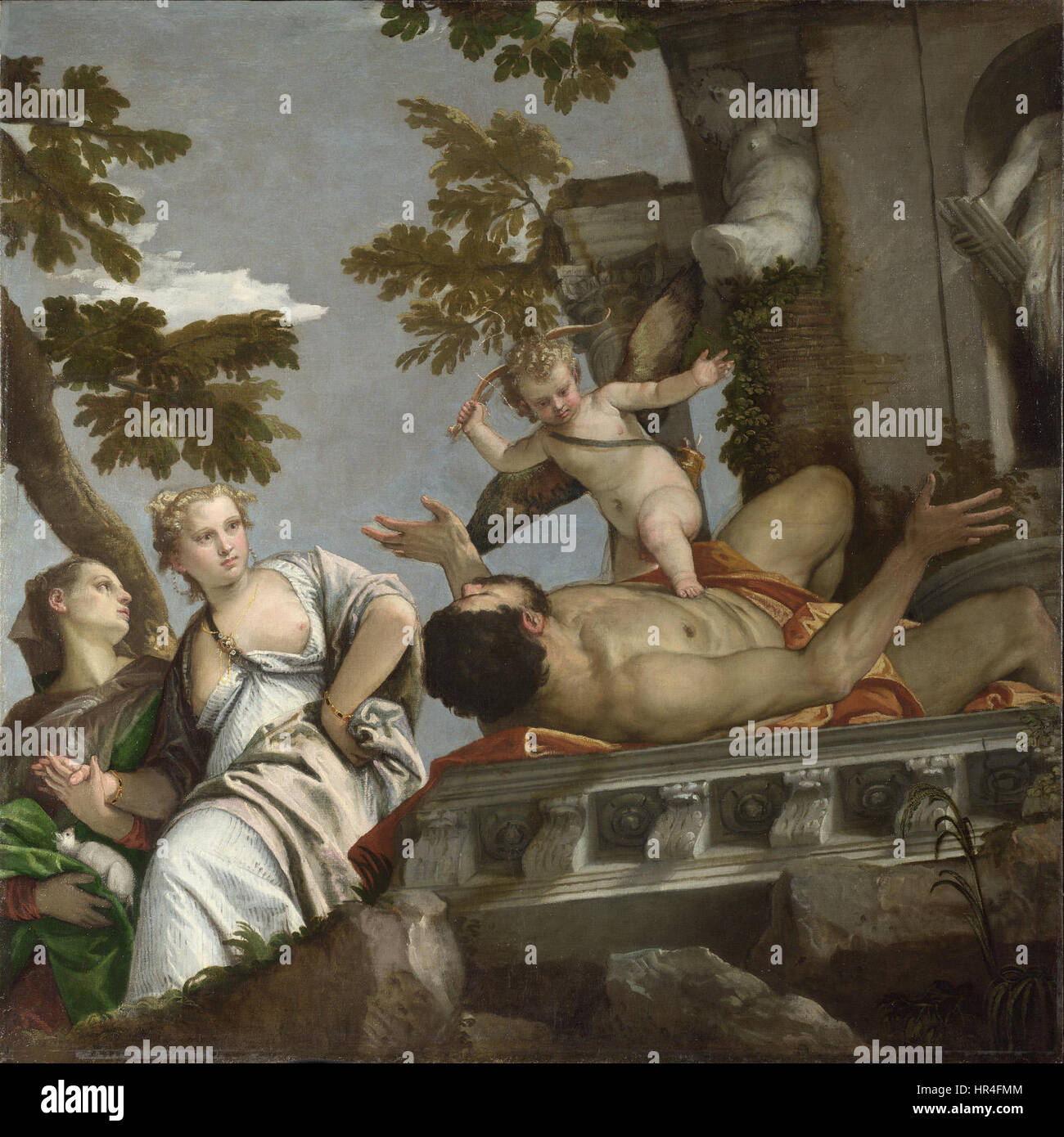 Paolo Veronese - Hohn - Google Art Project Stockfoto