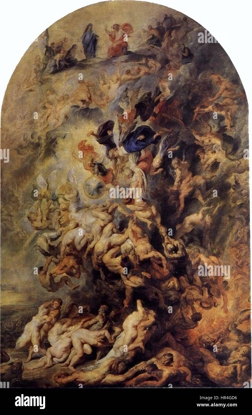 Rubens - kleine jüngste Gericht - WGA20226 Stockfoto