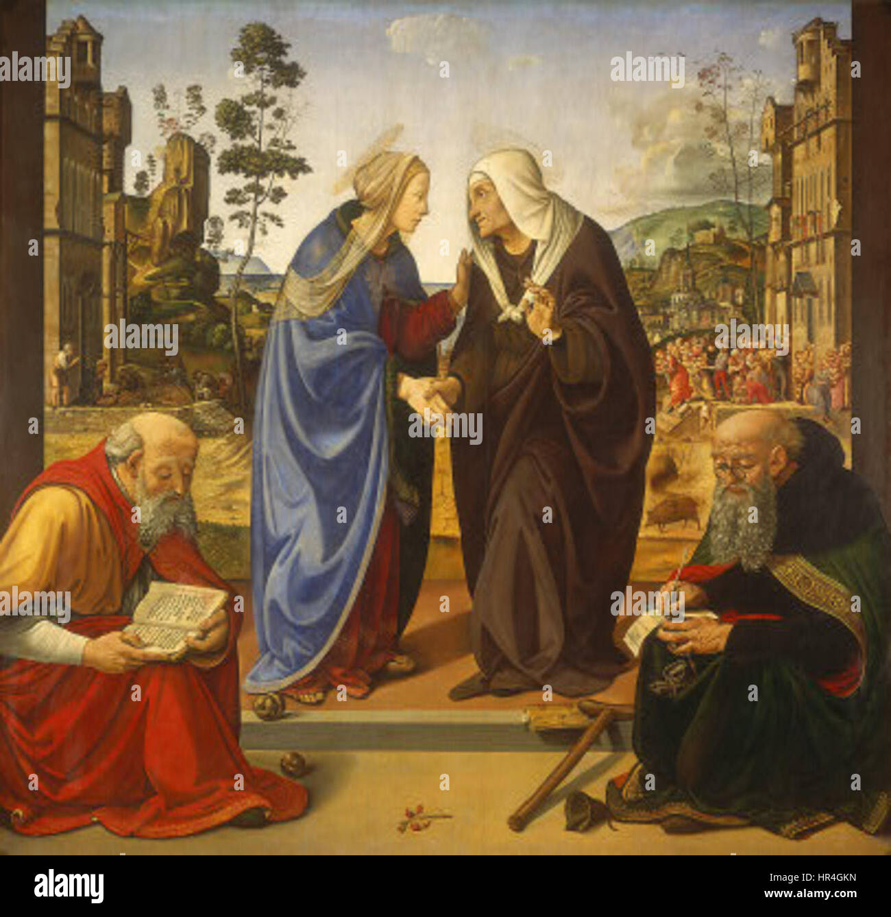 Piero di Cosimo, kleine vistazione Stockfoto