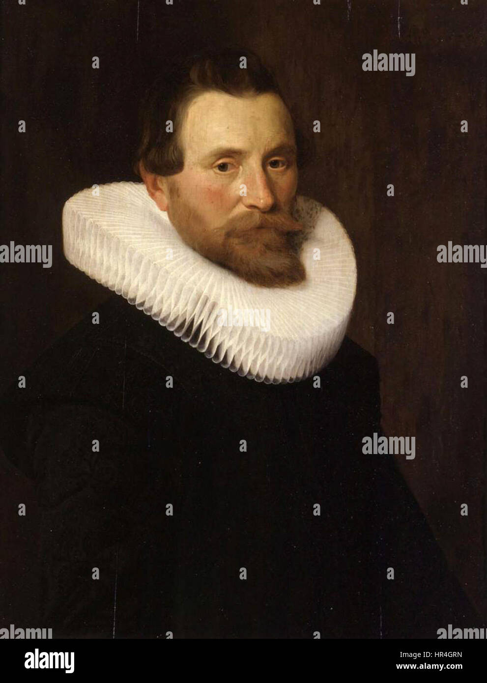 Porträt eines Herrn (1629) von Pickenoys Stockfoto