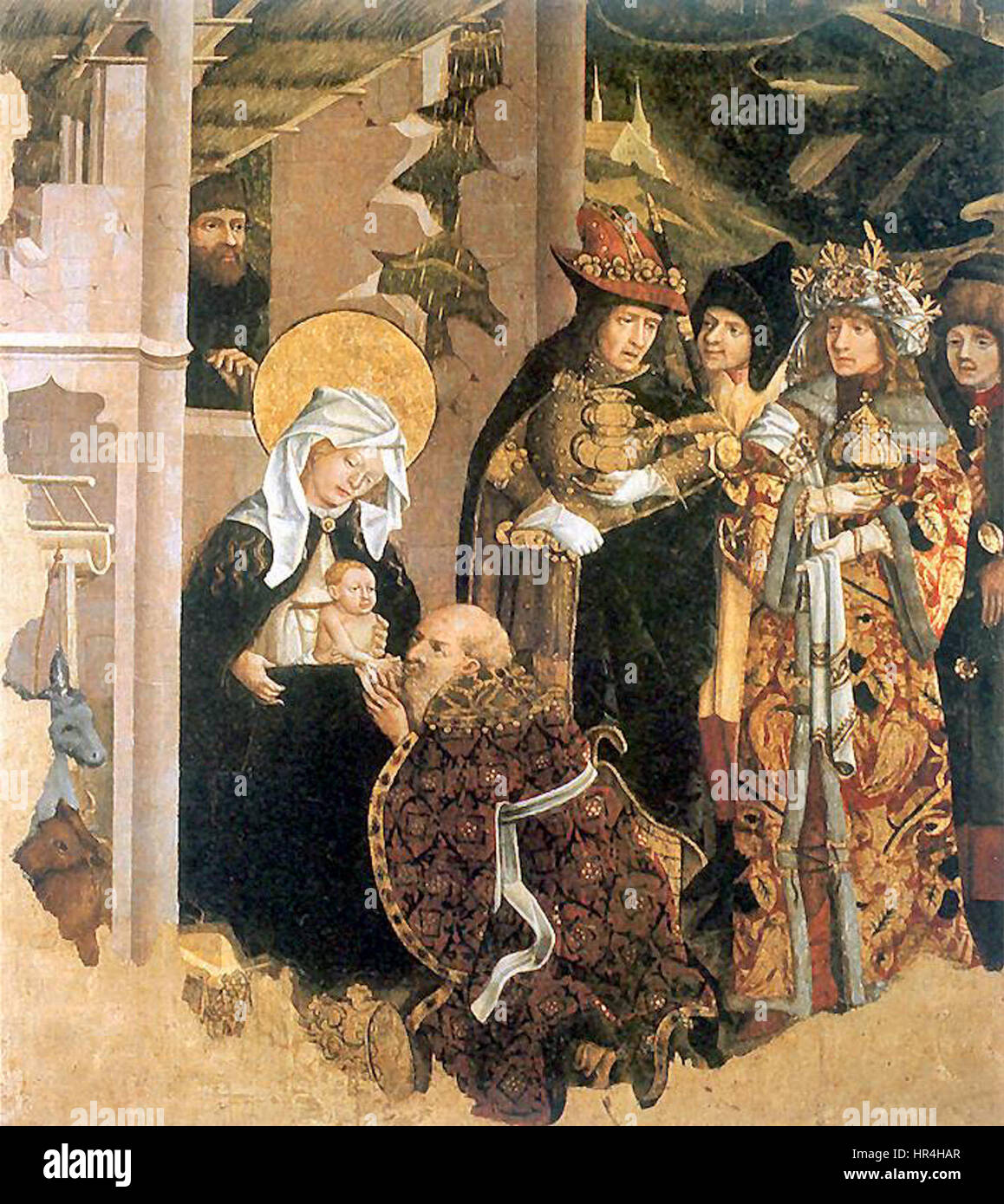 Poklon 3 kroli Stockfoto