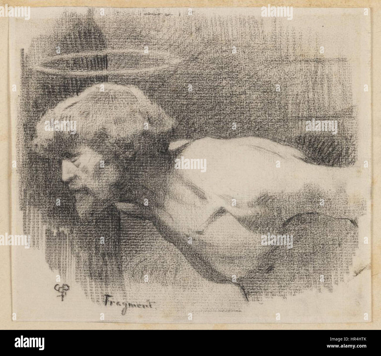 Charles Sprague Pearces *Enthauptung des heiligen Johannes des Täufers* beschreibt den dramatischen Moment des Martyriums des heiligen. Pearces Gemälde, das für seine Geschicklichkeit in historischen und religiösen Themen bekannt ist, fängt die intensive Emotion und brutale Realität der Enthauptung ein, ein bedeutender Moment in der christlichen Geschichte. Stockfoto