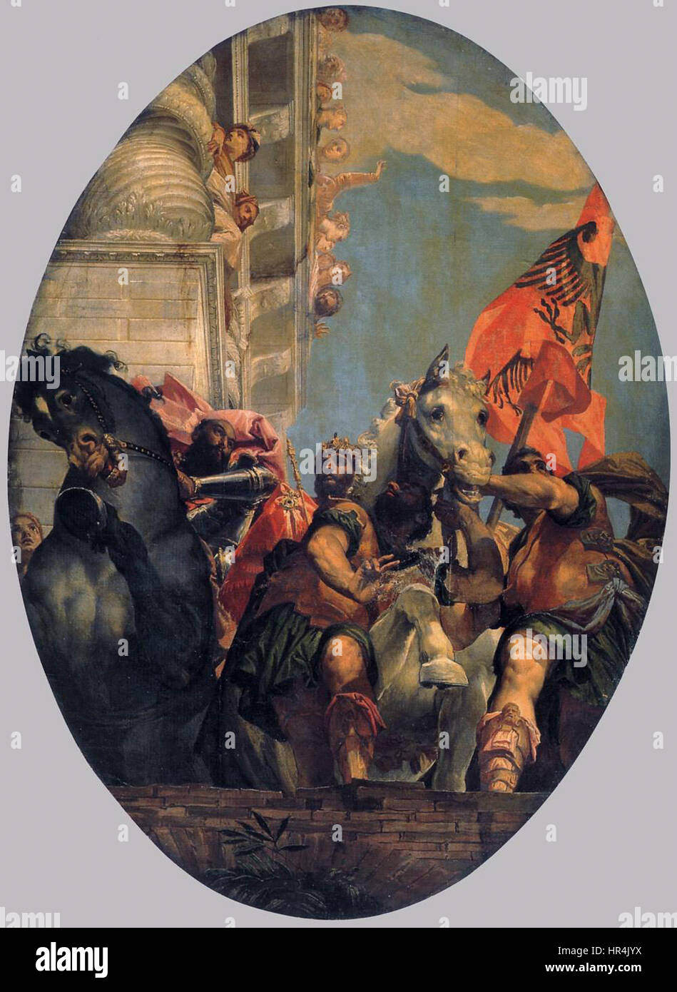 Paolo Veronese - der Triumph des Mordechai - WGA24785 Stockfoto