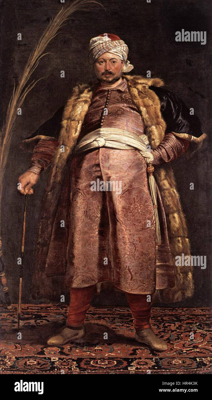 Rubens - Porträt von Nicolas de Respaigne - WGA20361 Stockfoto