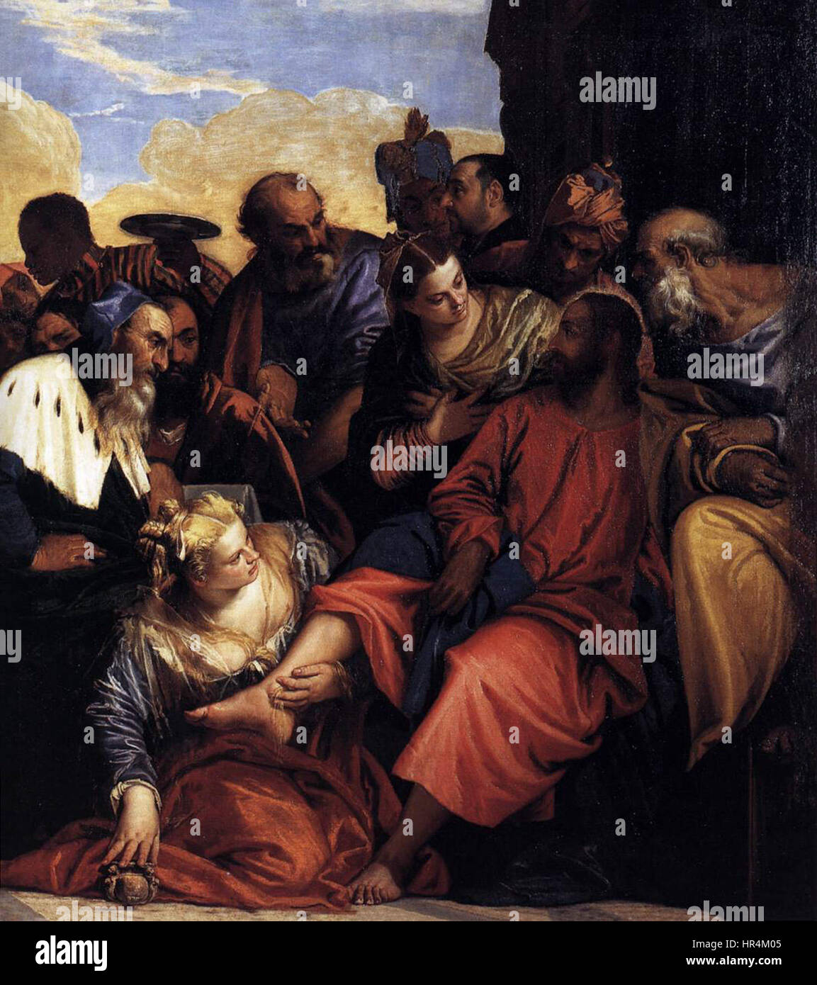 Paolo Veronese - fest in das Haus des Simon (Detail) - WGA24865 Stockfoto