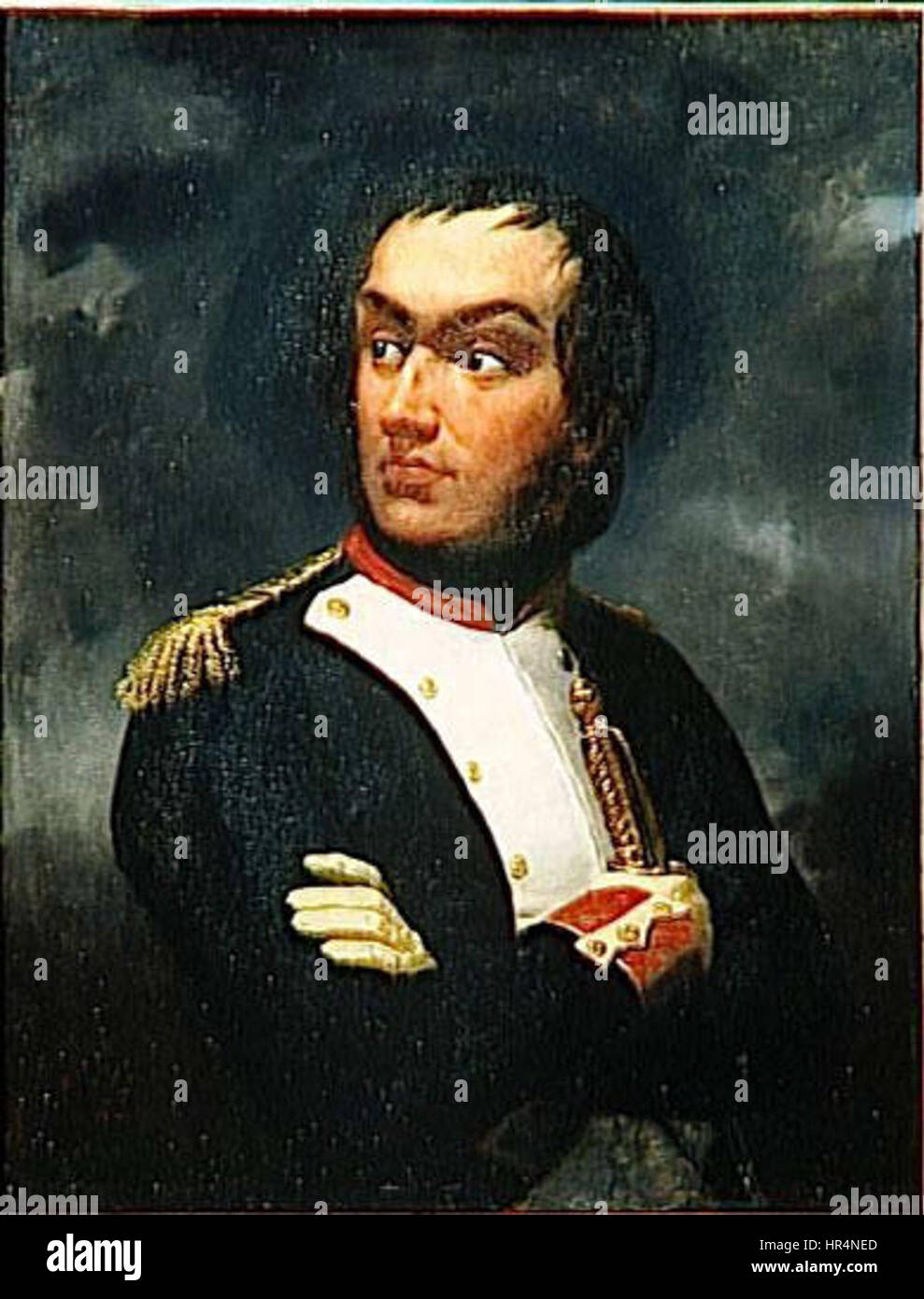 Nicolas Charles Oudinot (1792) Stockfoto