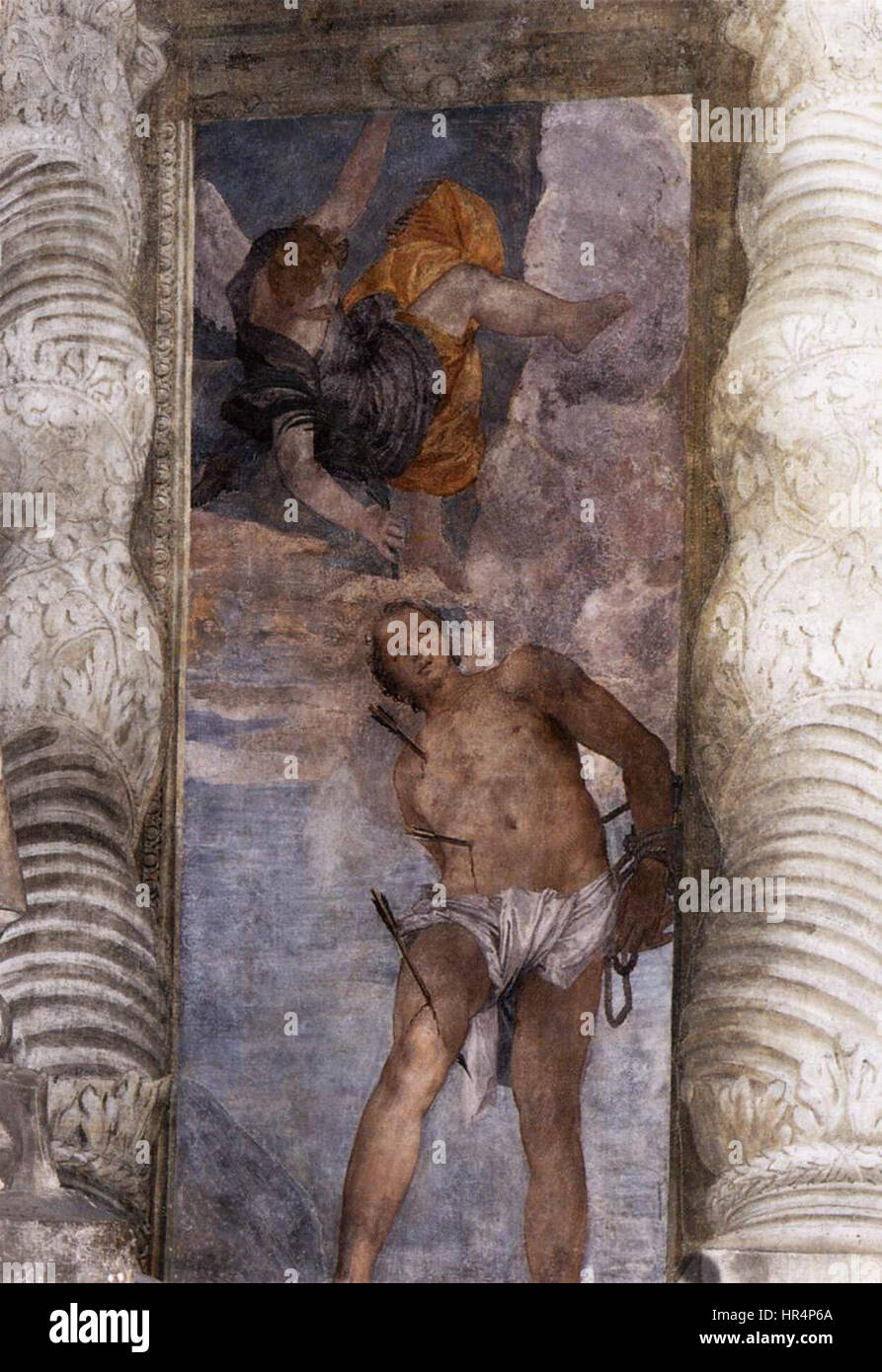 Paolo Veronese - St. Sebastian - WGA24791 Stockfoto