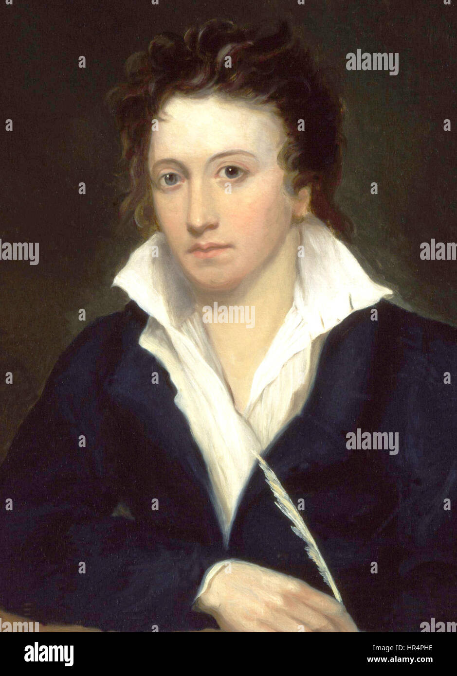 Percy Bysshe Shelley von Alfred Clint Ernte Stockfoto