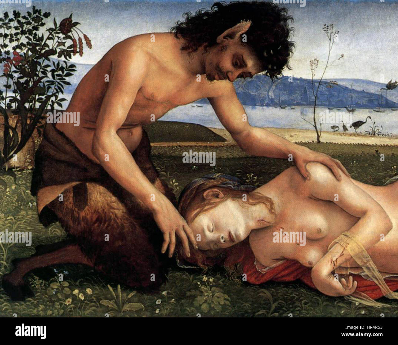 Piero di Cosimo, Morte di Procri 02 Stockfoto
