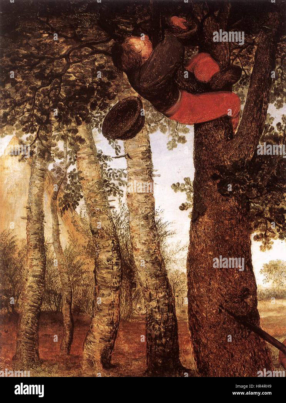 Pieter Bruegel der ältere - der Bauer und die Birdnester - WGA3520 Stockfoto