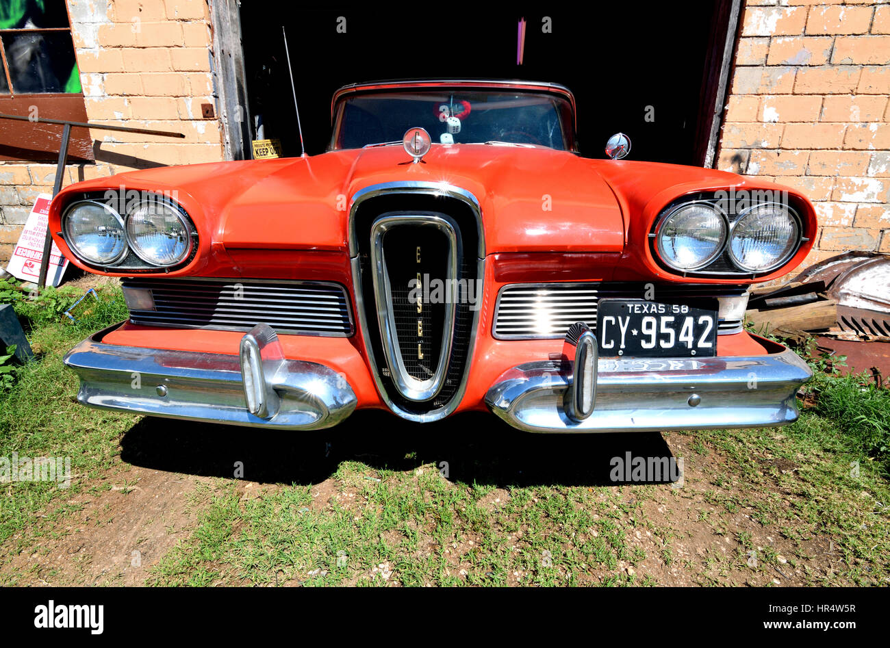 Ein 1958 oder 1959 Ford Edsel Oldtimer Stockfoto