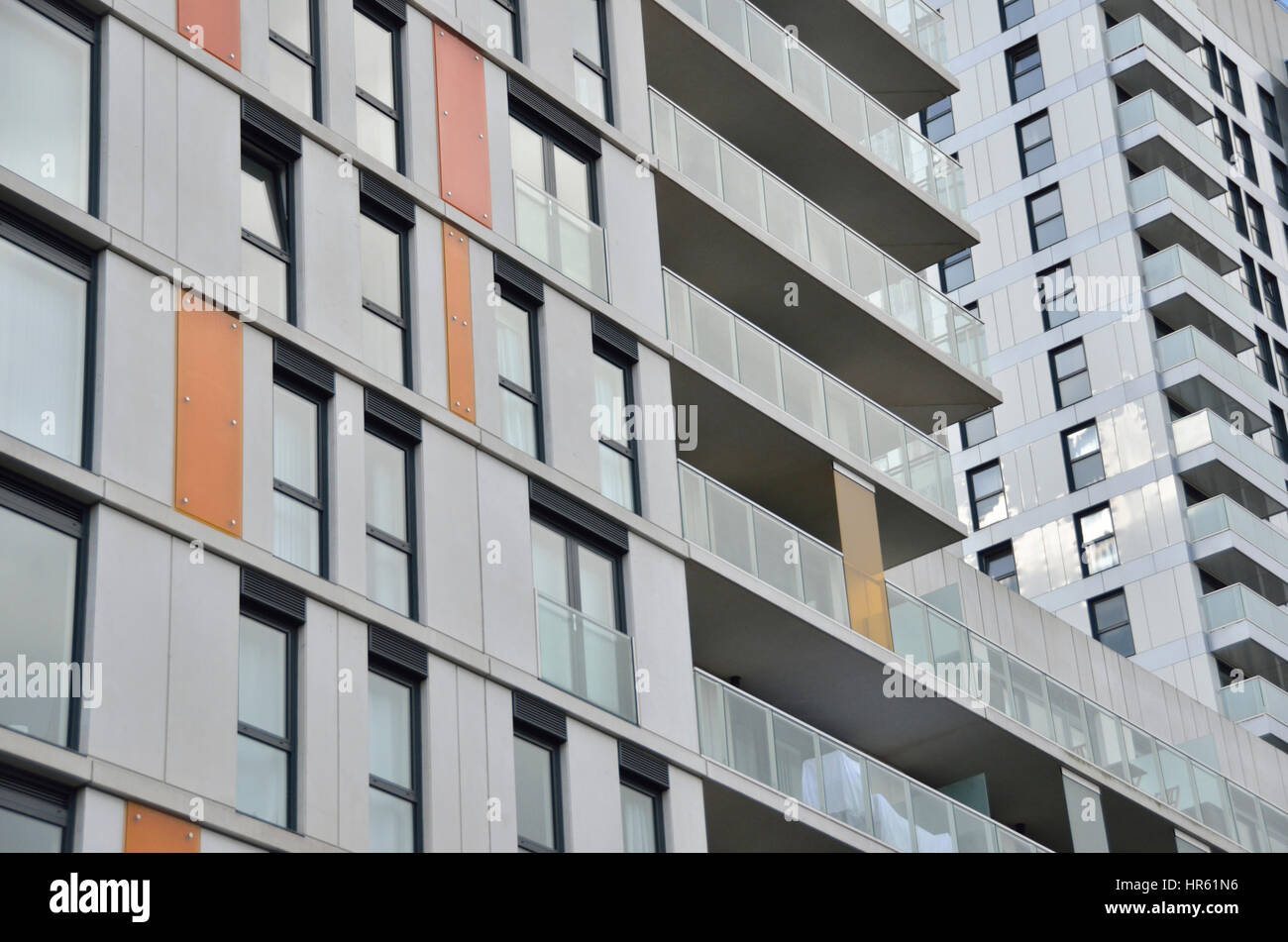 Kensington Appartement in Commercial Street, Aldgate, London, UK. Stockfoto