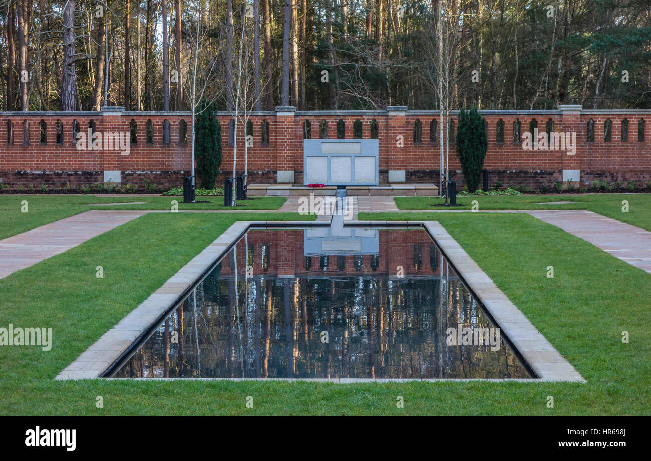 Muslimischen Soldatenfriedhof - Garten für den Frieden, Horsell Common, Woking, Surrey, UK Stockfoto