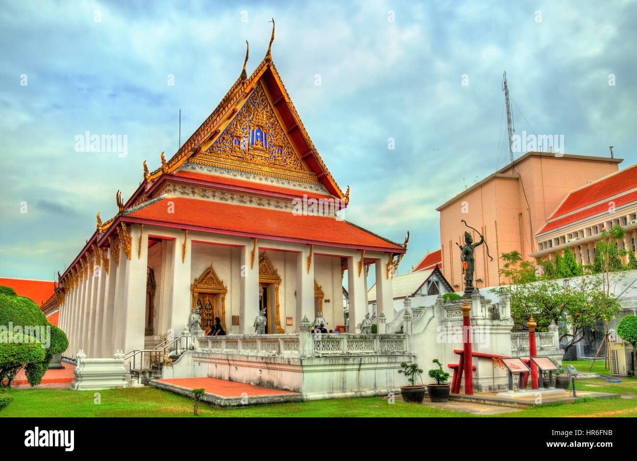 Nationalmuseum Bangkok in Thailand Stockfoto