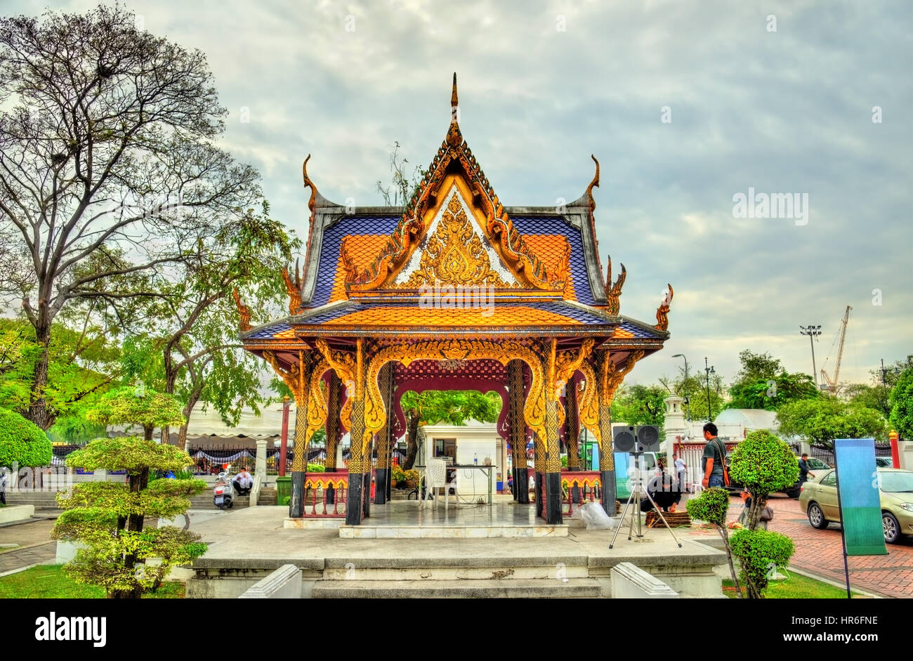 Nationalmuseum Bangkok in Thailand Stockfoto