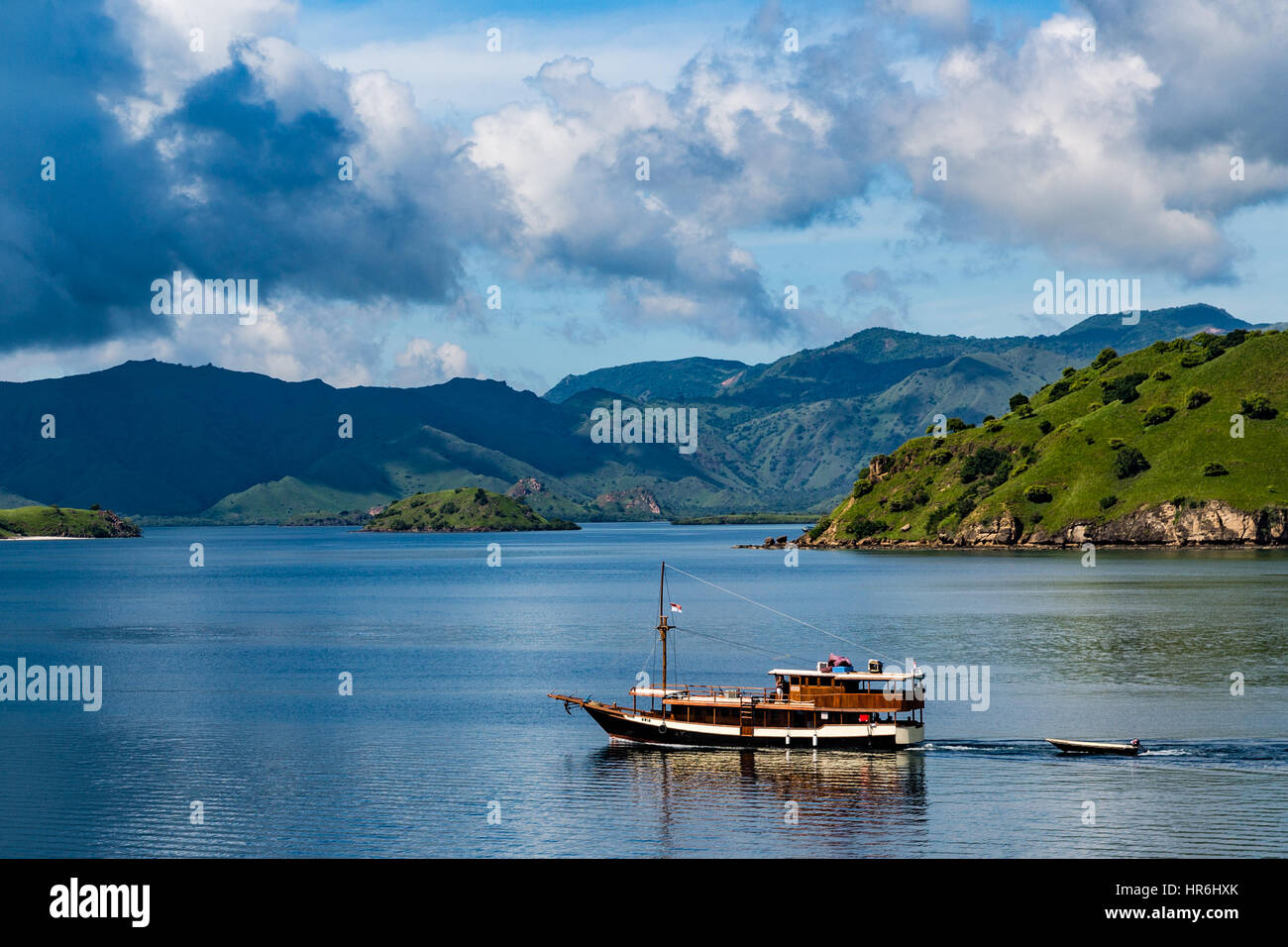 Komodo Insel Landschaft Stockfoto
