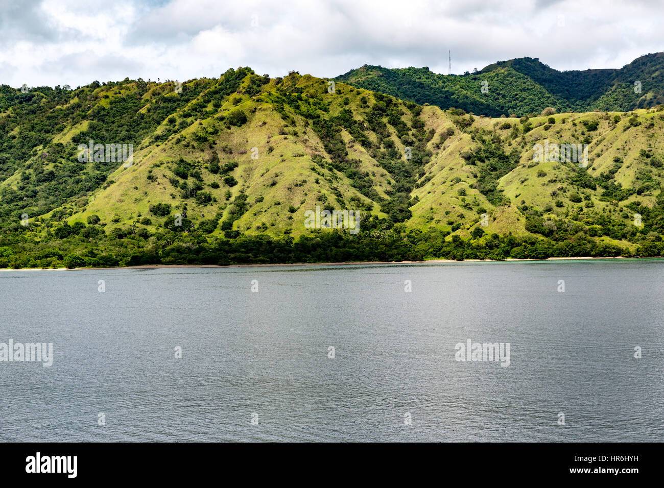 Komodo Insel Landschaft Stockfoto