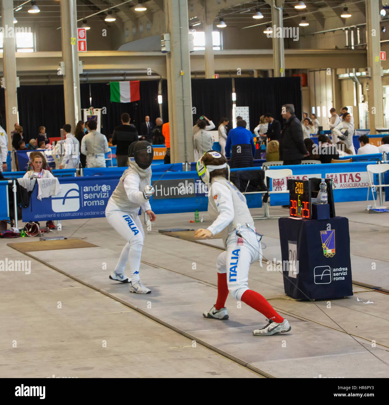 Live fechten -Fotos und -Bildmaterial in hoher Auflösung – Alamy