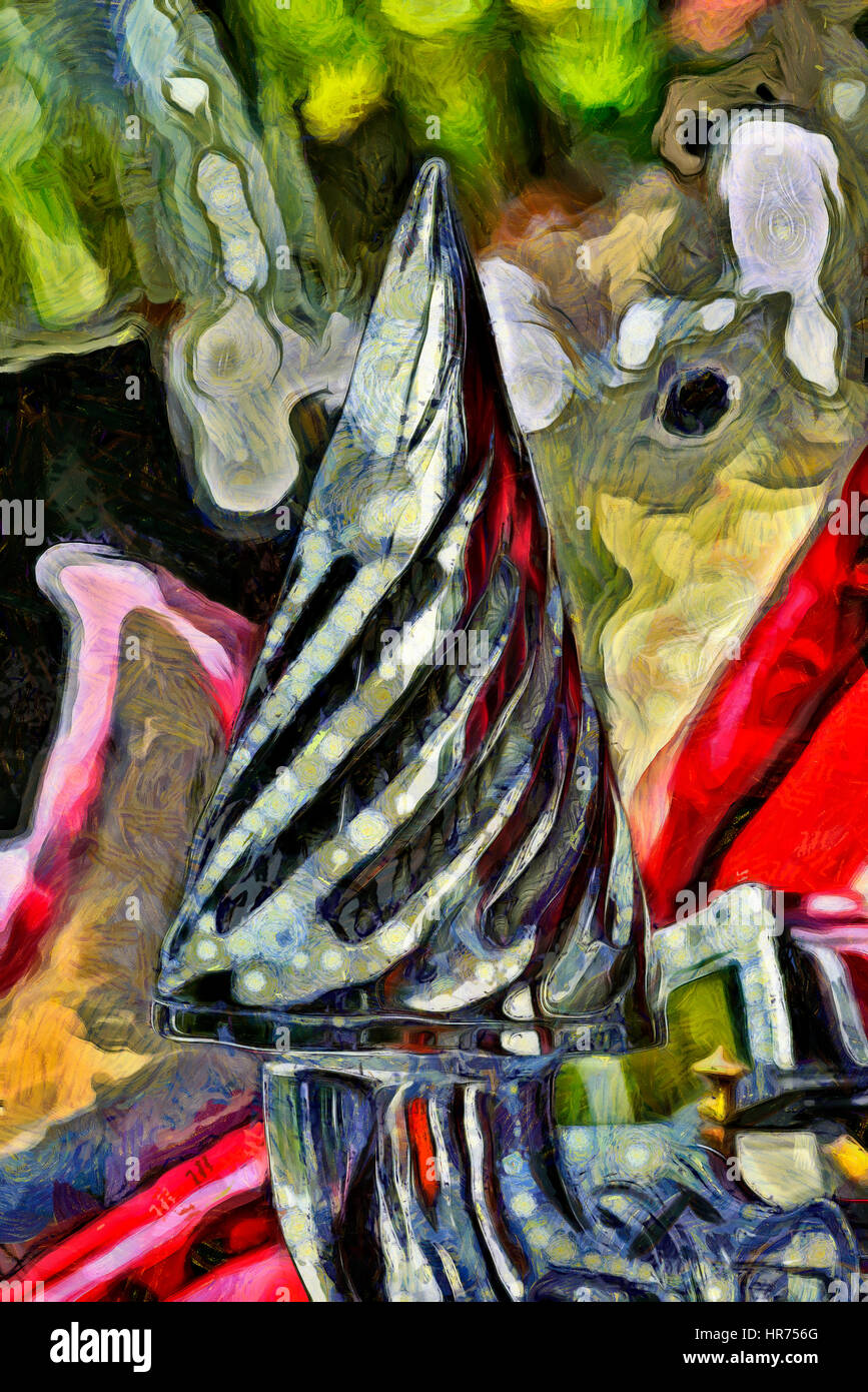 Luftfilter auf Harley-Davidson Chopper Motor Stockfotografie - Alamy