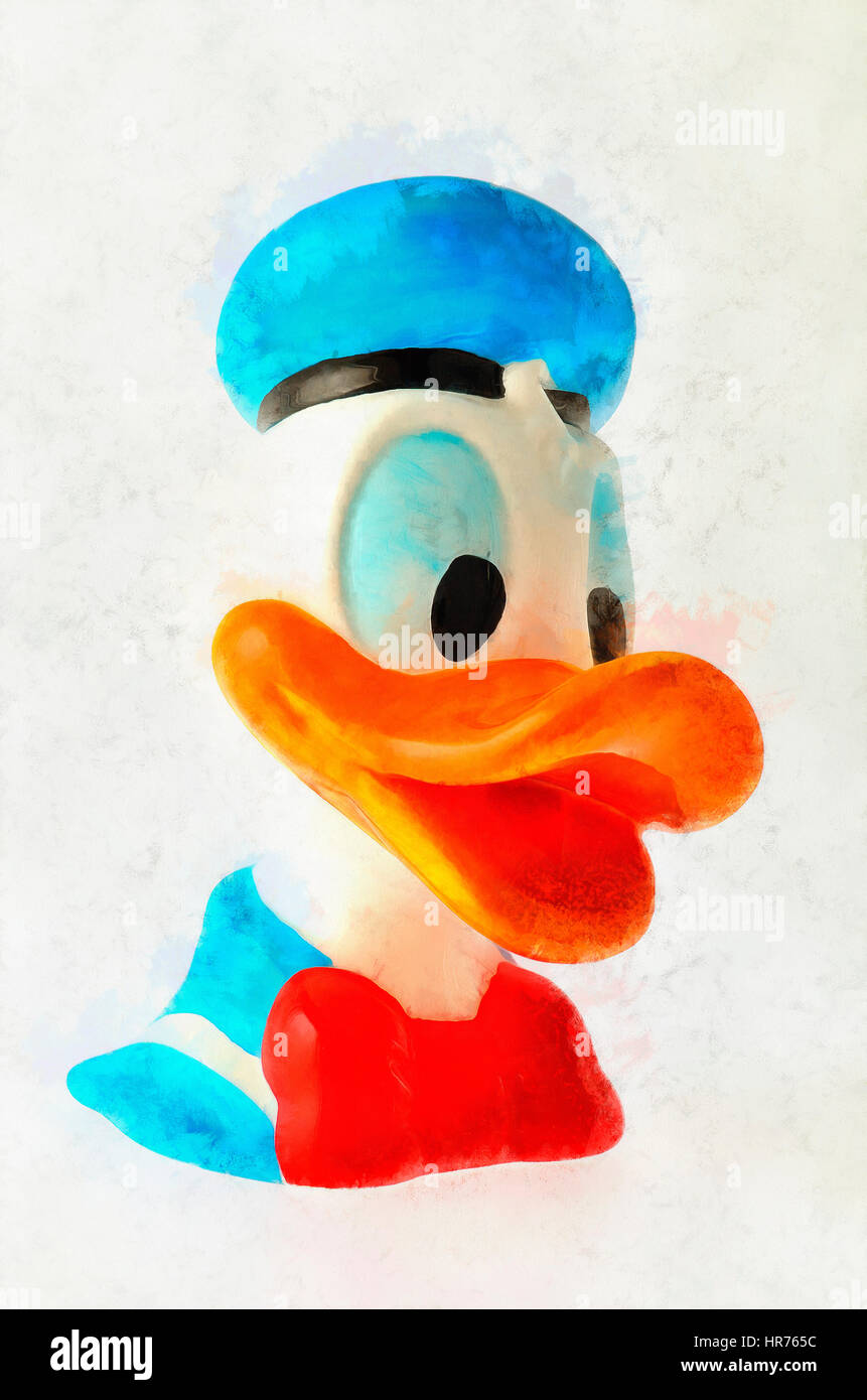 Donald Duck Stockfoto