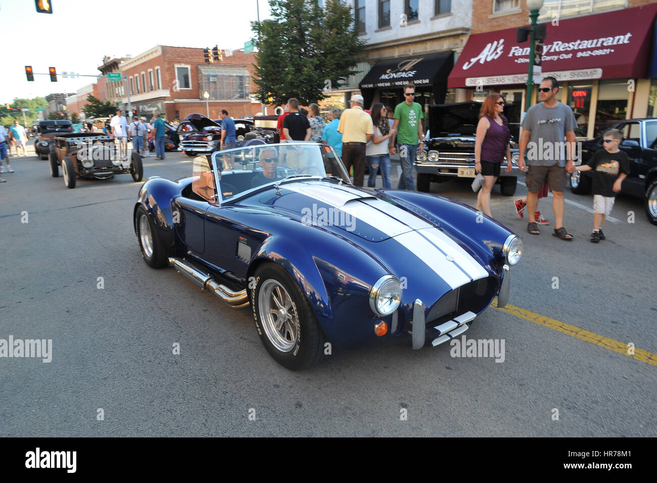 Morris Cruise Night, Morris, Illinois, 08.11.13 Stockfoto