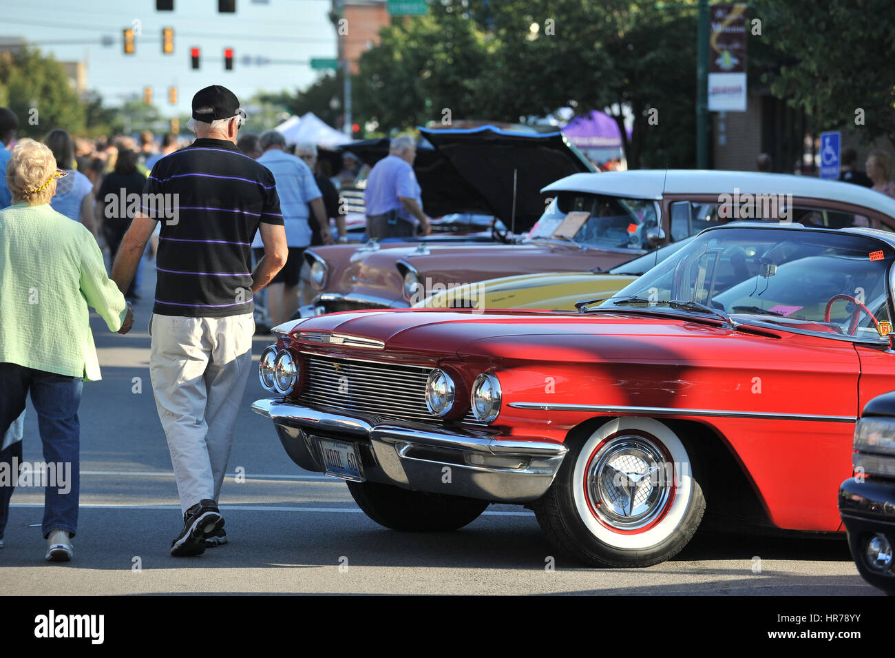 Morris Cruise Night, Morris, Illinois, 08.11.13 Stockfoto