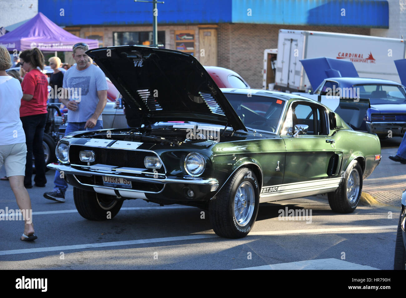Morris Cruise Night, Morris, Illinois, 08.11.13 Stockfoto