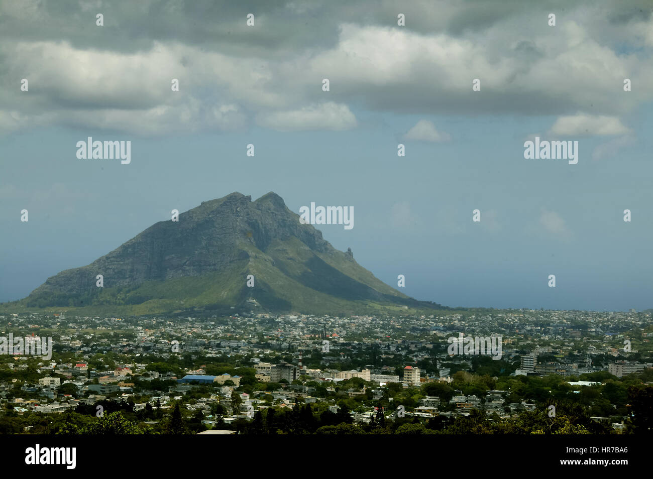 Mauritius, 300 m breiten Vulkankrater Trou Aux Cerfs nahe Curepipe