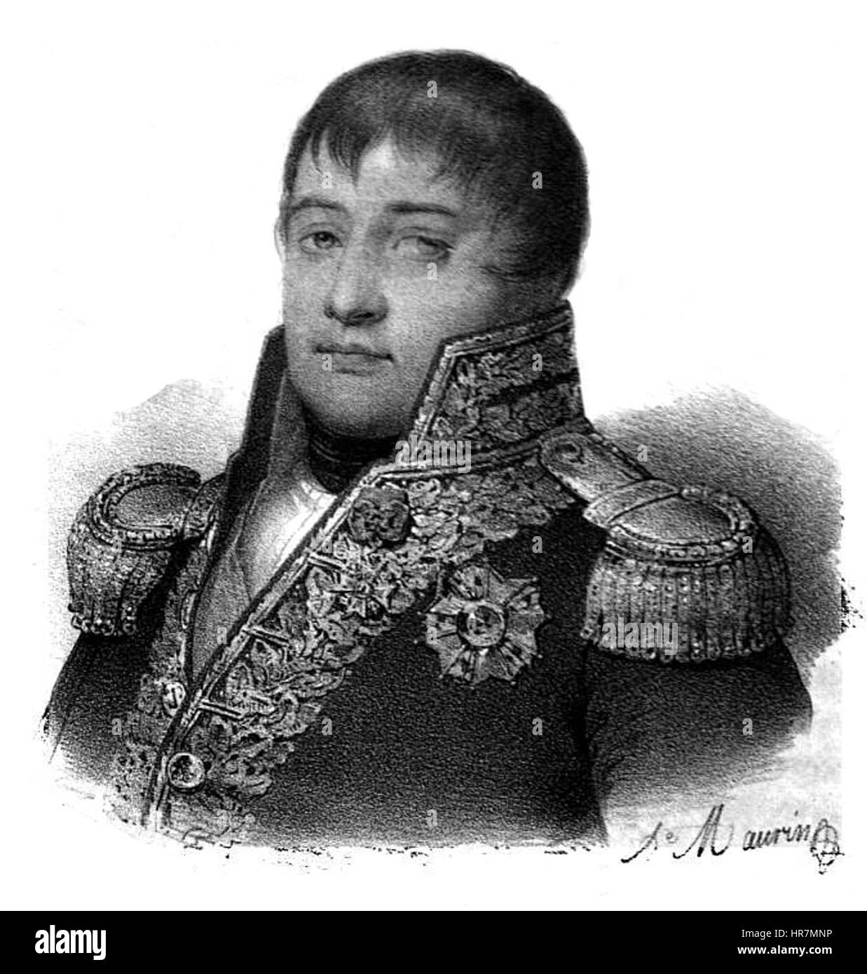 Zacharie Allemand Stockfoto