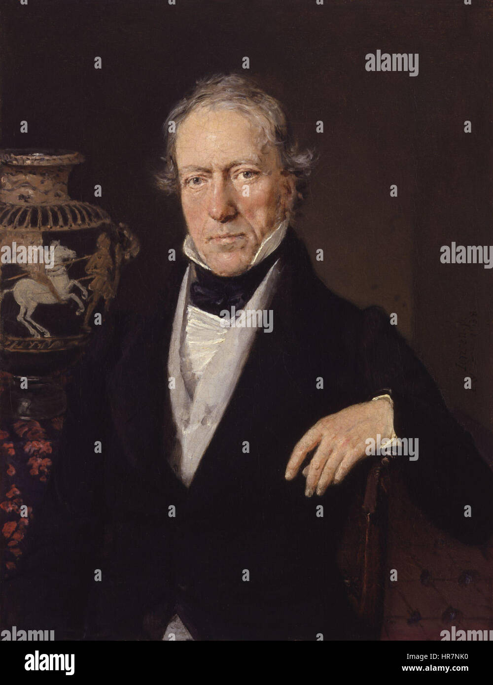 William Martin Leake von Christian Albrecht Jensen Stockfoto