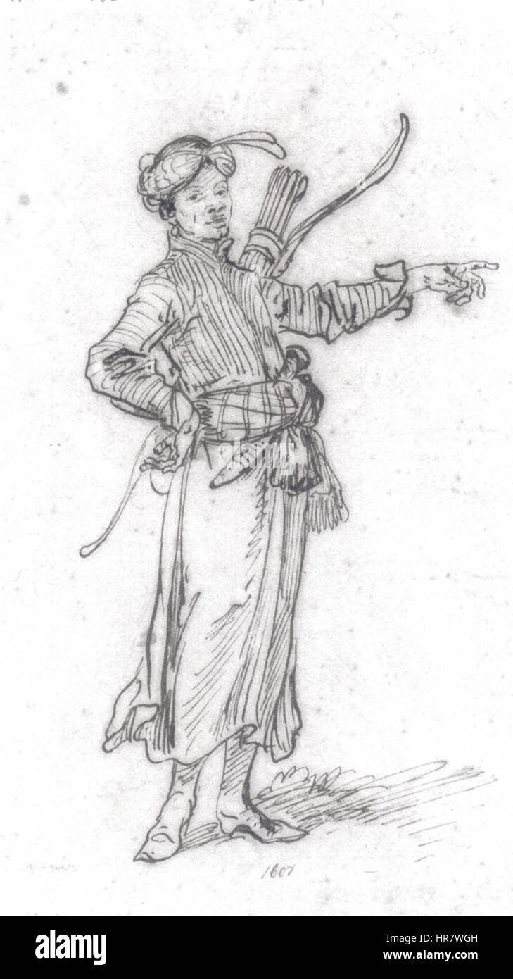 Watteau Türken Stockfoto