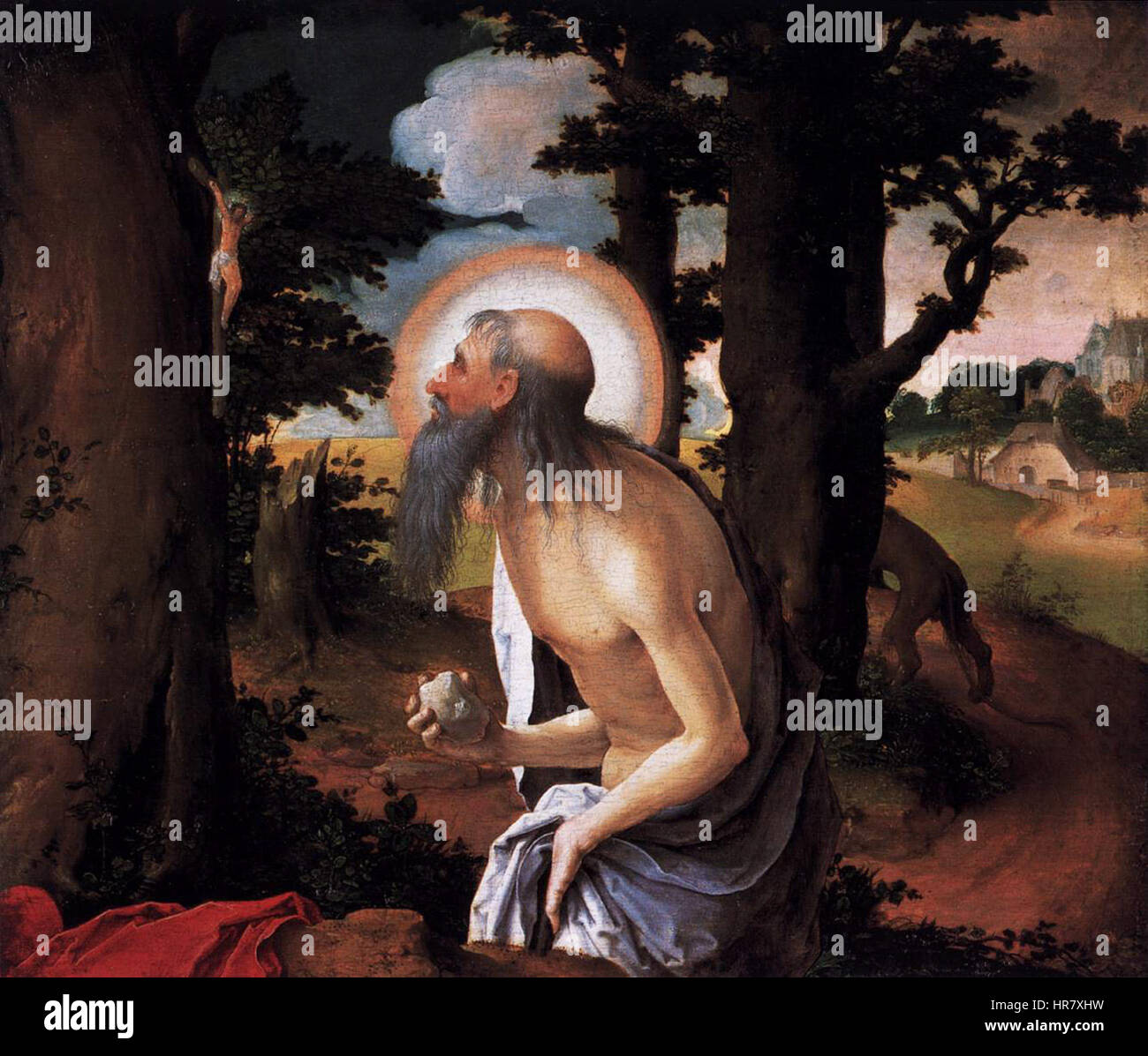 Werkstatt von Lucas van Leyden 001 Stockfoto