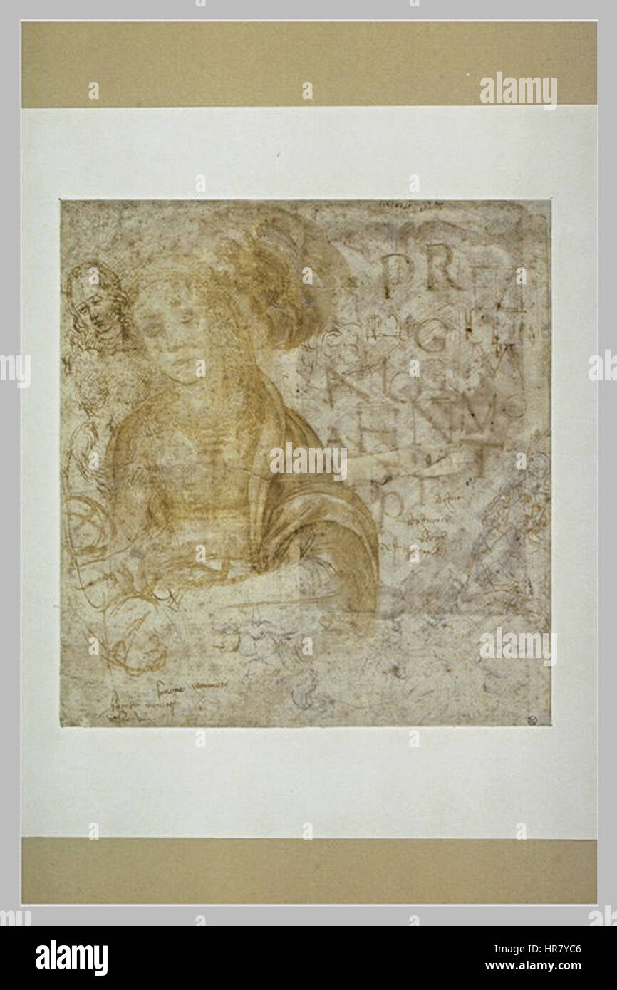 Die Zeichnung der Frauen Stockfoto