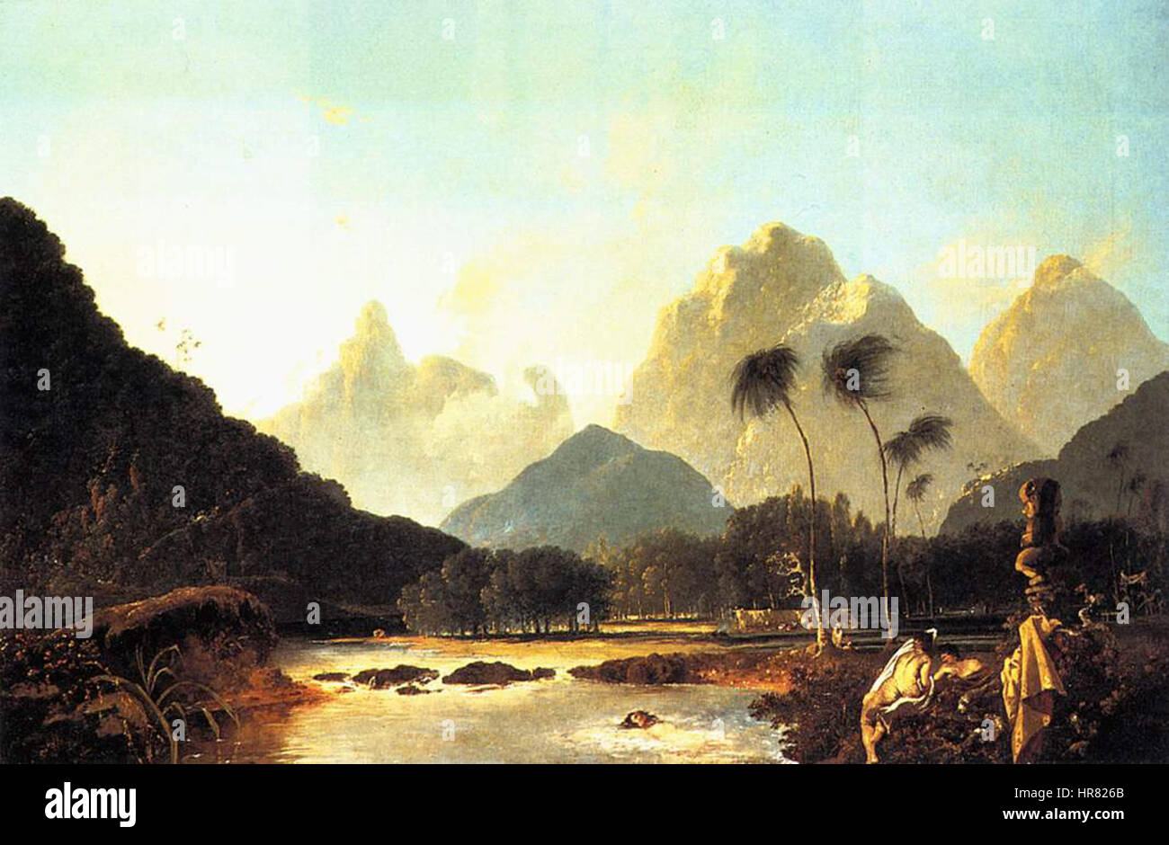William Hodges - Tahiti Revisited - WGA11447 Stockfoto