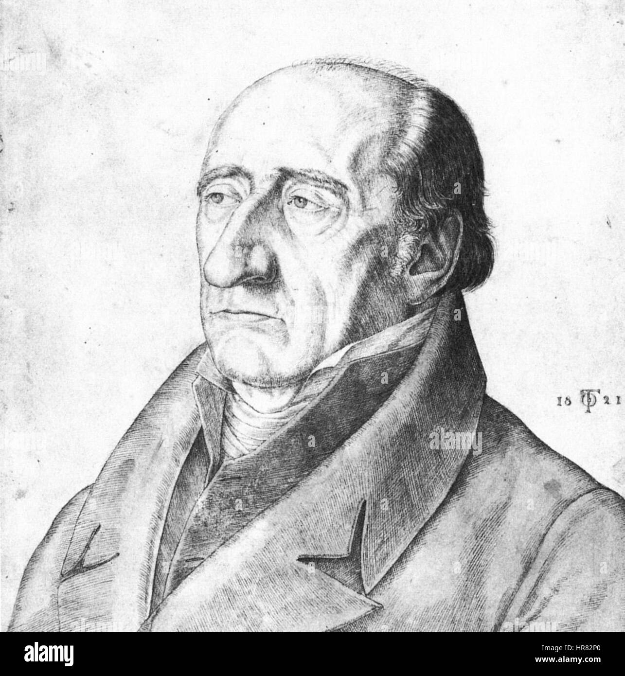 Woldemar Friedrich von Olivier - Heinrich Friedrich Karl Freiherr Vom Stein Stockfoto