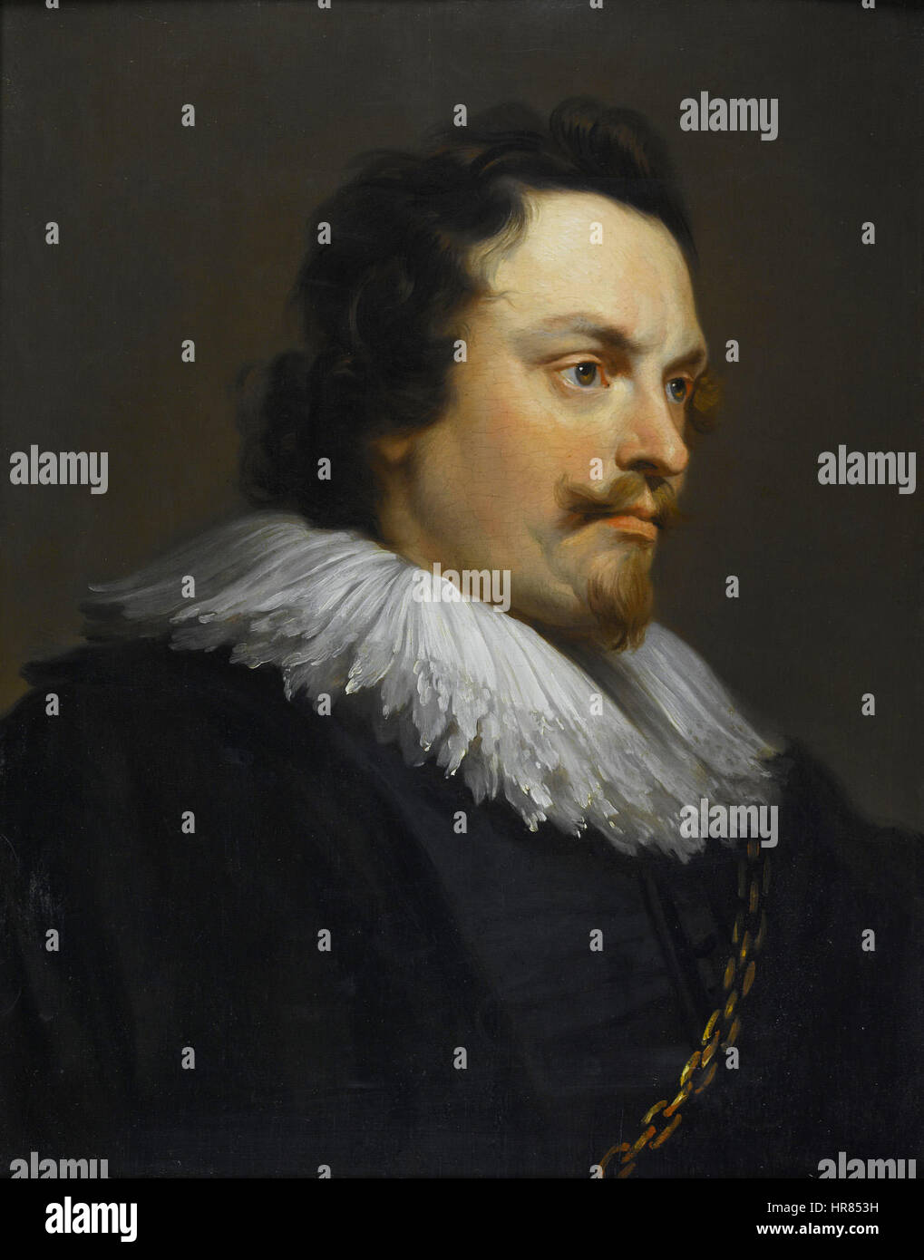 Thys-Peter-Pieter-Pauwel-1624-Portrait-of-a-Gentleman-Bust-l Stockfoto